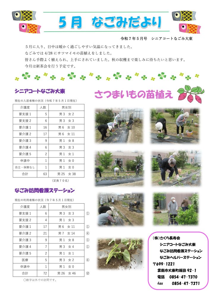 なごみだより